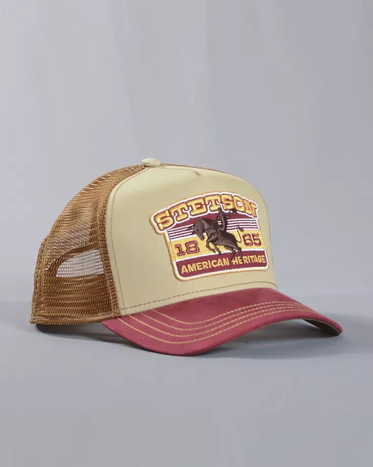 Stetson Rodeo Trucker cap - Caps - 7741104-87 - 1