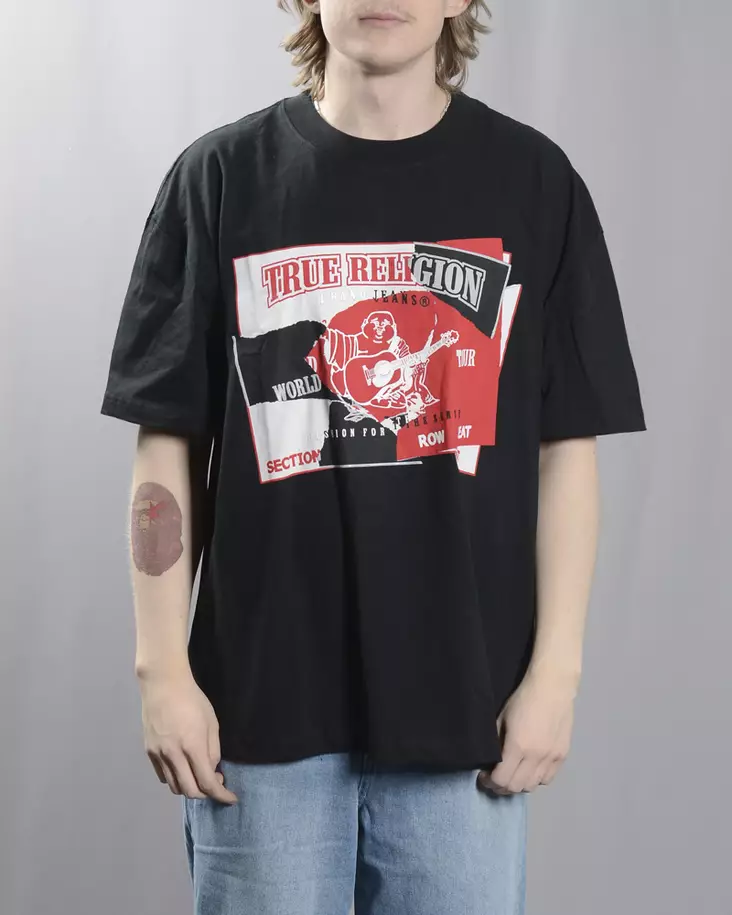 True Religion Torn SRS Tee - Mens t-shirts - 108917 - 1