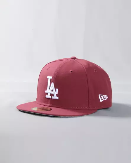 New Era 59FIFTY Los Angeles Dodgers Crimson Red Fitted Lippis - Lippikset - 11591148 - 1