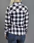 Ladies Checked Flanell Shirt - Ladies Collar Shirts - TB388 - 4
