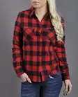 Ladies Checked Flanell Shirt - Ladies Collar Shirts - TB388 - 1