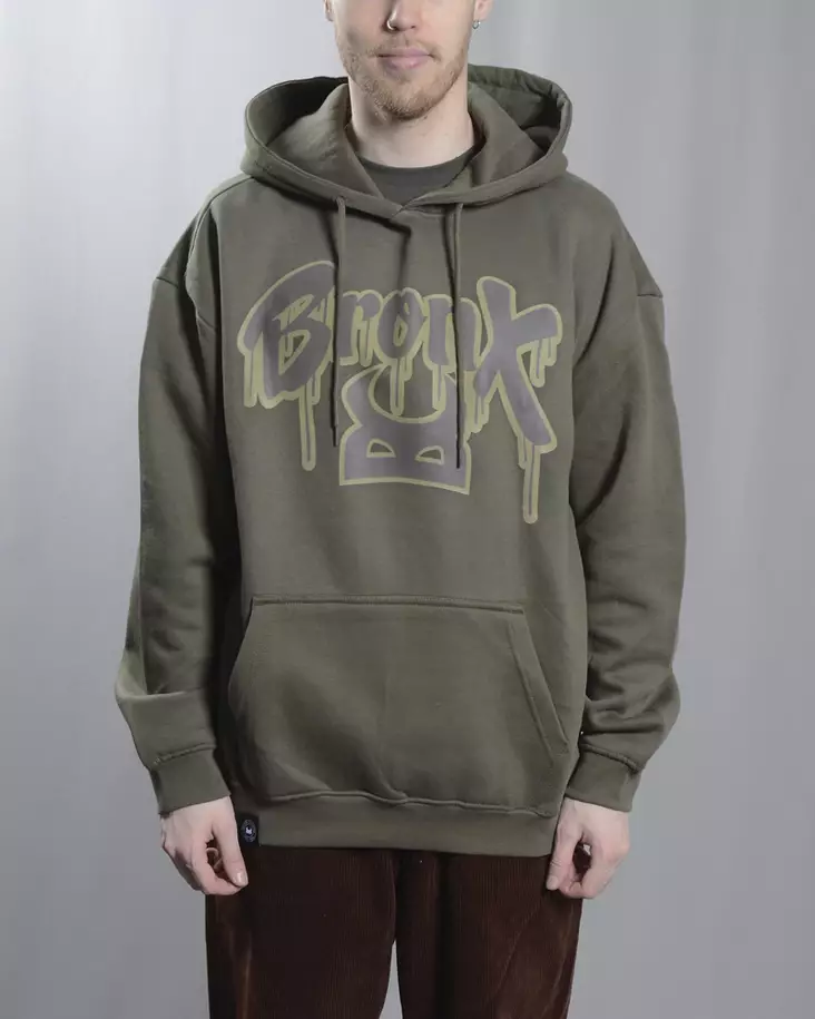 BC Splash Olive Oversize Oversize Hoody - Hoodies - BCB006-830-078 - 1