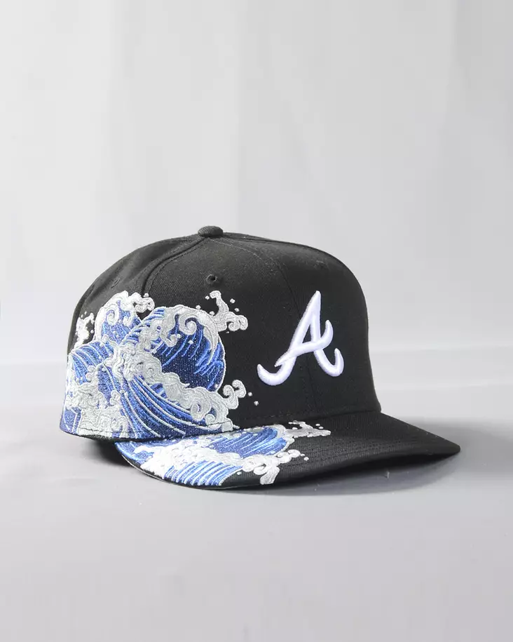 New Era 59FIFTY Atlanta Braves Vissurf Fitted Lippis - Lippikset - 60853368 - 1