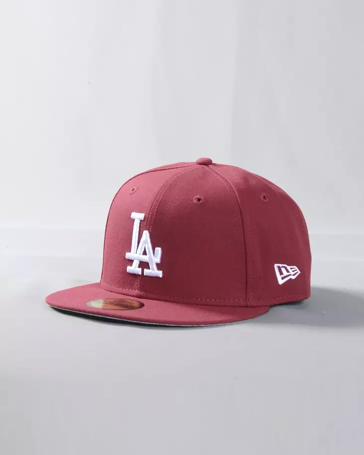 New Era 59FIFTY Los Angeles Dodgers Crimson Red Fitted Lippis - Lippikset - 11591148 - 1