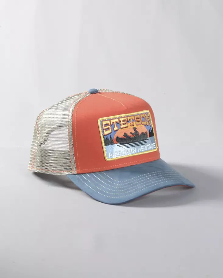 Stetson Canoe Trucker lippalakki - Lippikset - 7756114-28 - 1