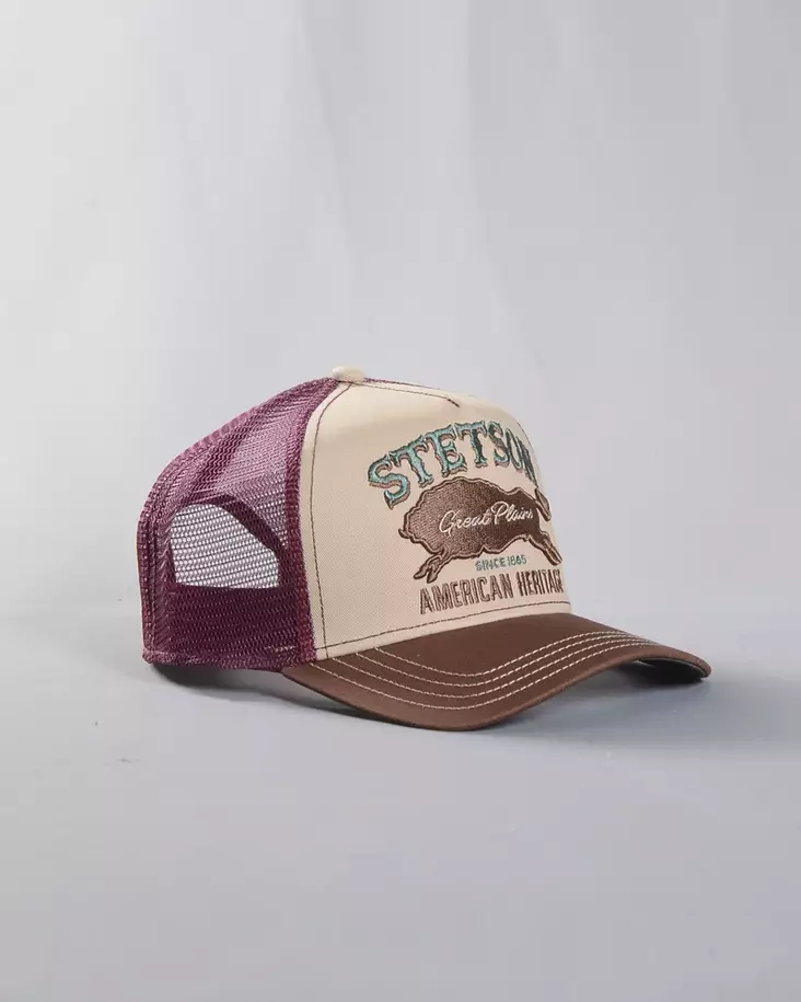 Stetson Great Plains Trucker Cap - Caps - 7751152-68 - 1