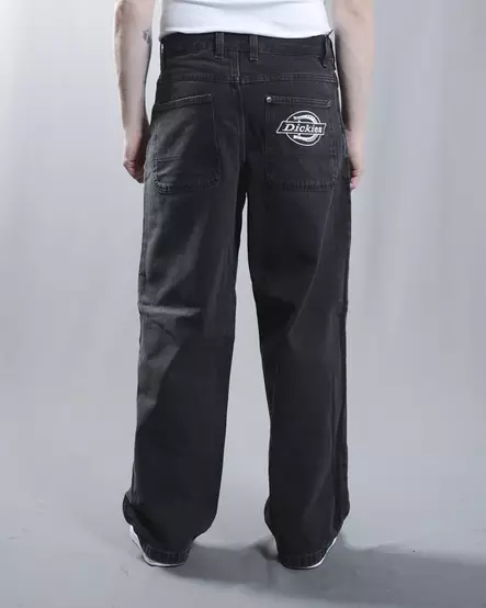 DICKIES HILHAM Black wash Farkut - Miesten Farkut - DK0A87NK-J79 - 1