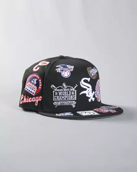 New Era 59FIFTY All Over White Sox - Lippikset - 60803359 - 1