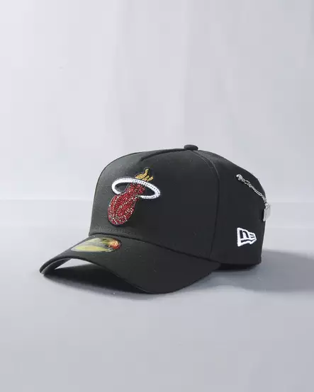 New Era 59FORTY AFrame Miami Heat NBA Draft Fitted Lippis -  - 60861379 - 1
