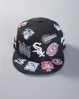 New Era 59FIFTY Chicago White Sox All Over Logo Fitted - Lippikset - 60803359 - 6