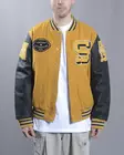 Schott NYC Teddy Avec Badges Jacket - Mens Jackets - LCTEDDYBD2-3099 - 1