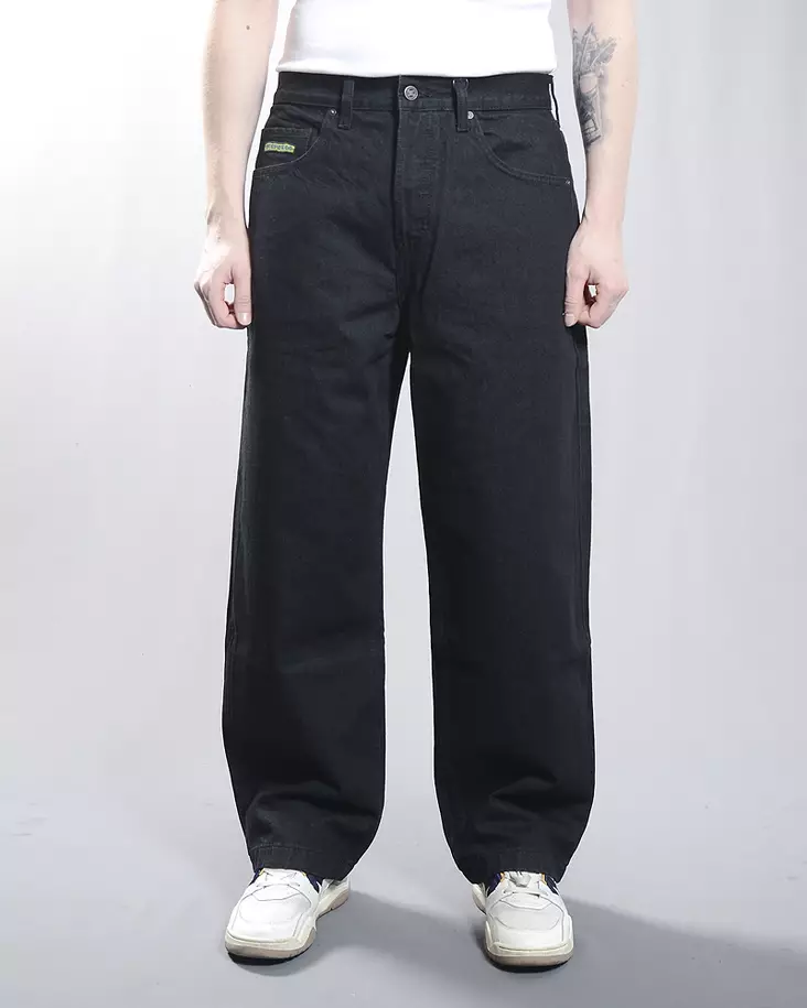 DC Baggy Denim Farkut - black/black - Miesten Farkut - EDYDP03435-9999 - 1