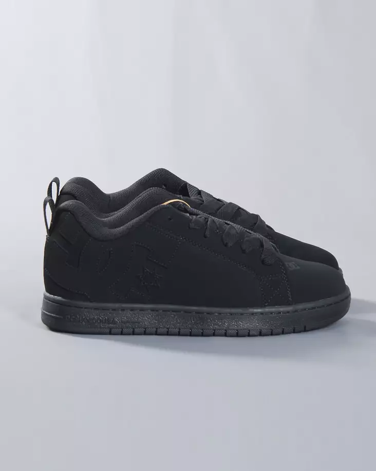 Dc Court Graffik Black-Black Sneaker webstore