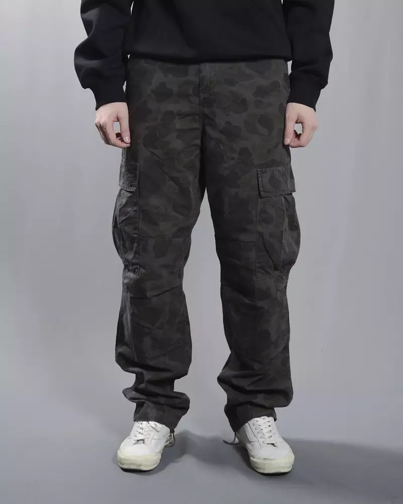 パンツ 00s- carhartt camouflage cargo pants Carhartt WIP Duck Cargo Pants - grey (camo duck/green/graphite)