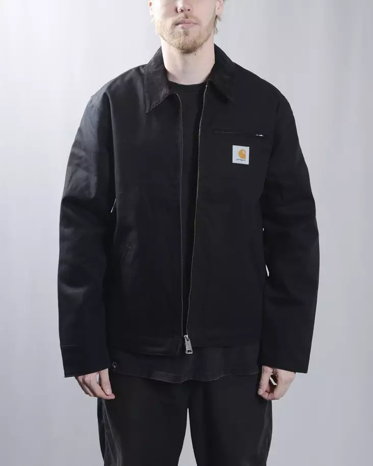 Carhartt Detroit Jacket Winter black / black rigid - Miesten takit - I015264.00E - 1