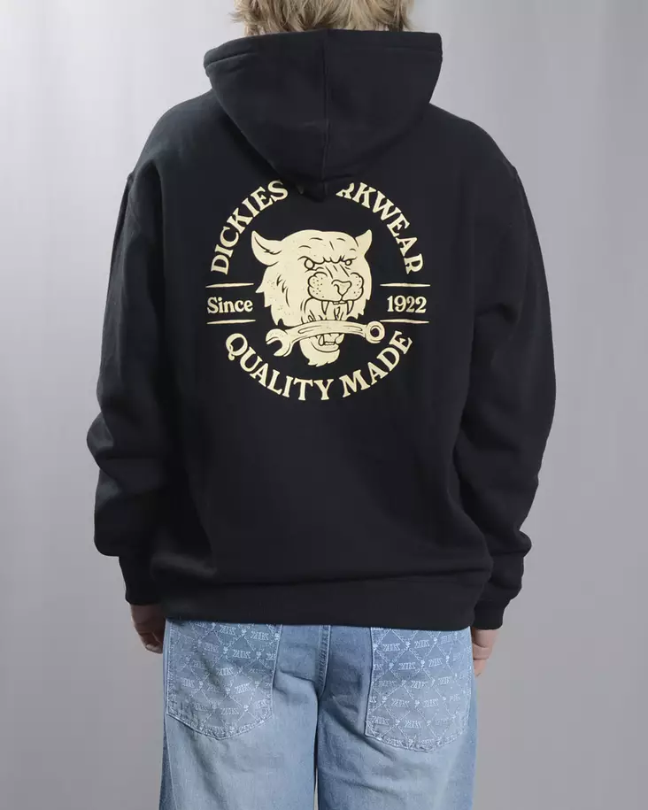 Dickies Wrench huppari - Musta - Miesten Hupparit - DK0A8681BLK - 1