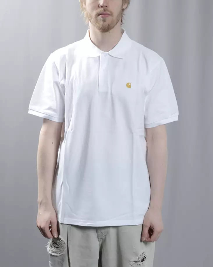 Carhartt Wip S/S Chase Polo shirt - Mens Collar Shirts - I023807-00R - 1