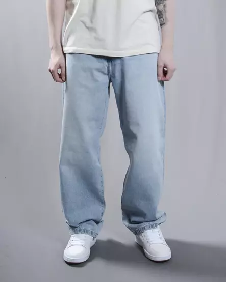 Carhartt WIP Landon Denim Worn Bleached - Miesten Farkut - I030468.01.WU - 2