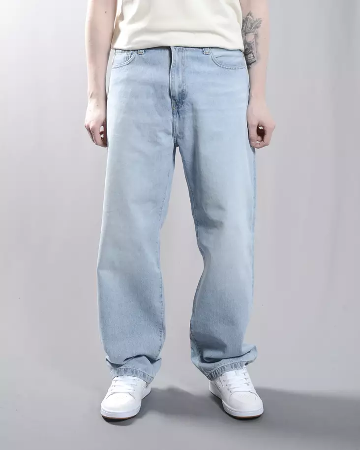 Carhartt WIP Landon Denim Worn Bleached - Miesten Farkut - I030468.01.WU - 1