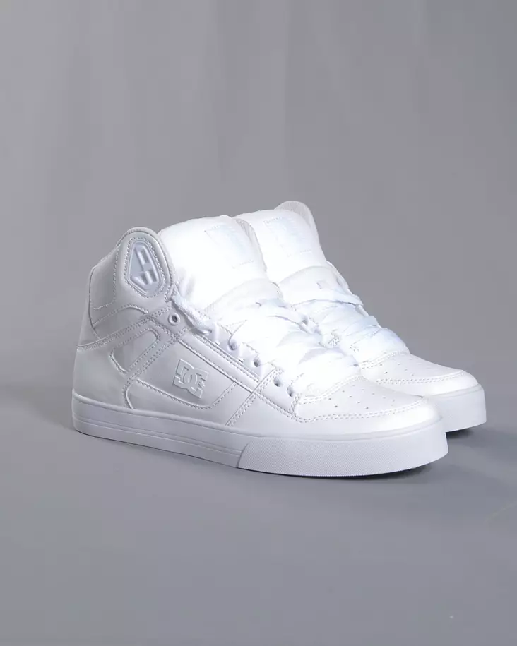 DC Pure High -top WC White Shoe - Shoes - ADYS400093-XWWW - 1