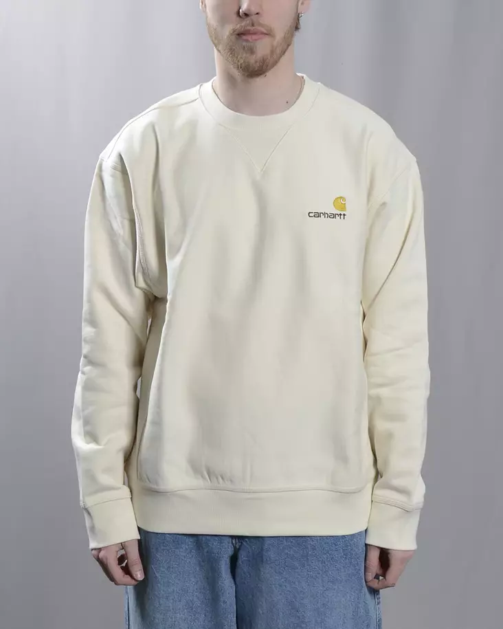 Carhartt American script Collegepaita - Miesten Collegepaidat - I025475.05.XX - 1